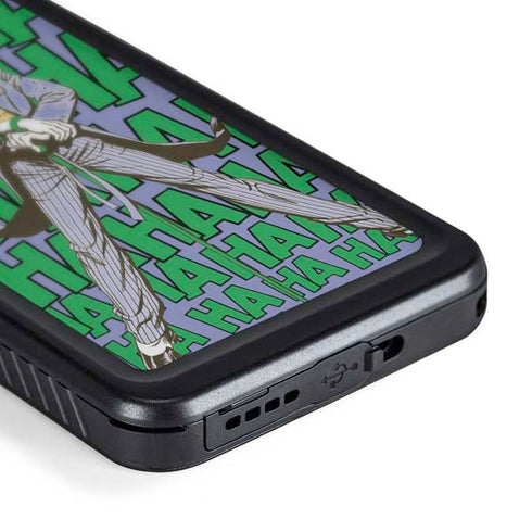 DC Comics The Joker Vintage pose pattern Galaxy S24 Waterproof Case
